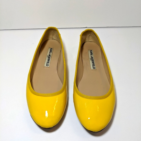 cheap yellow flats
